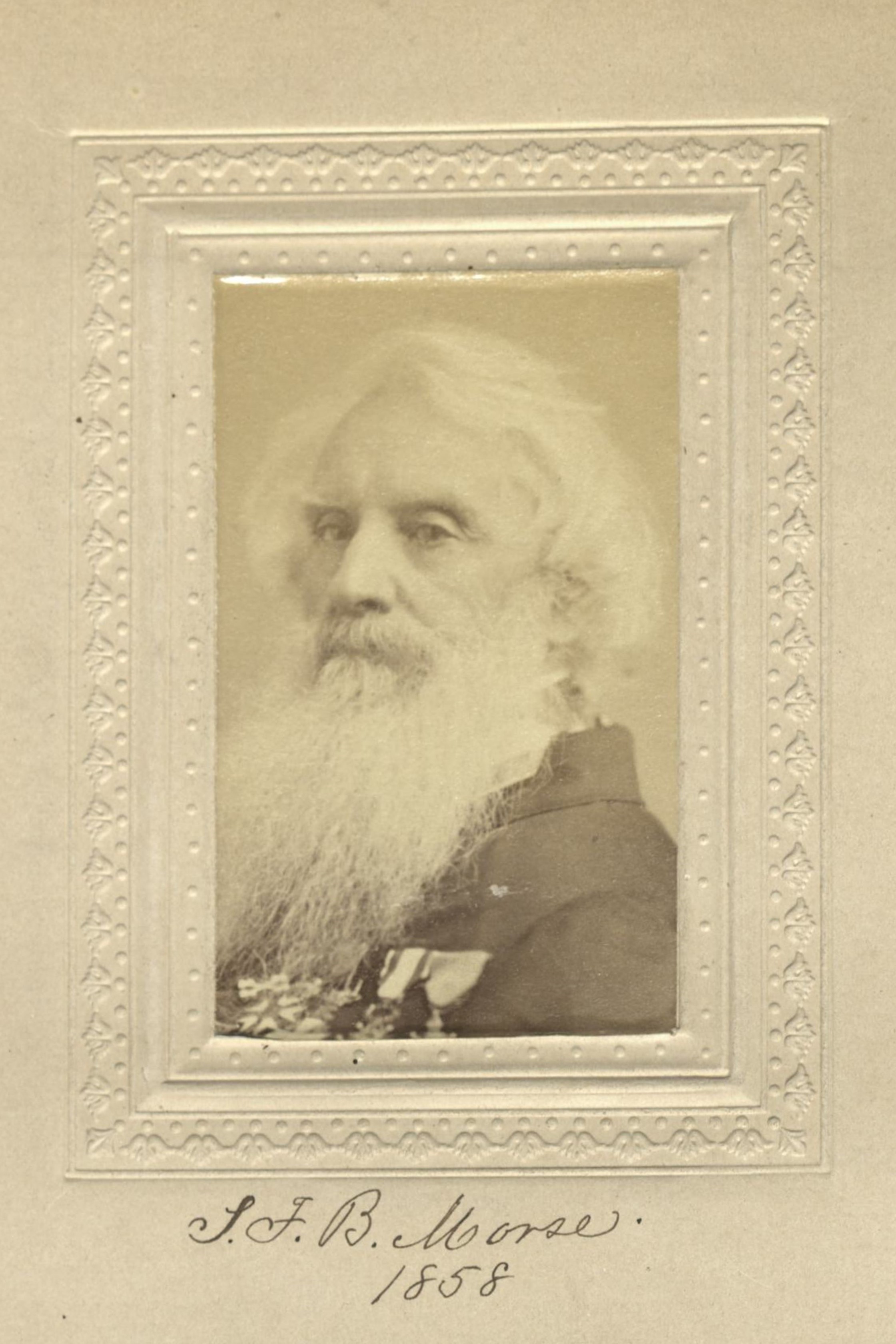 Member portrait of Samuel F. B. Morse
